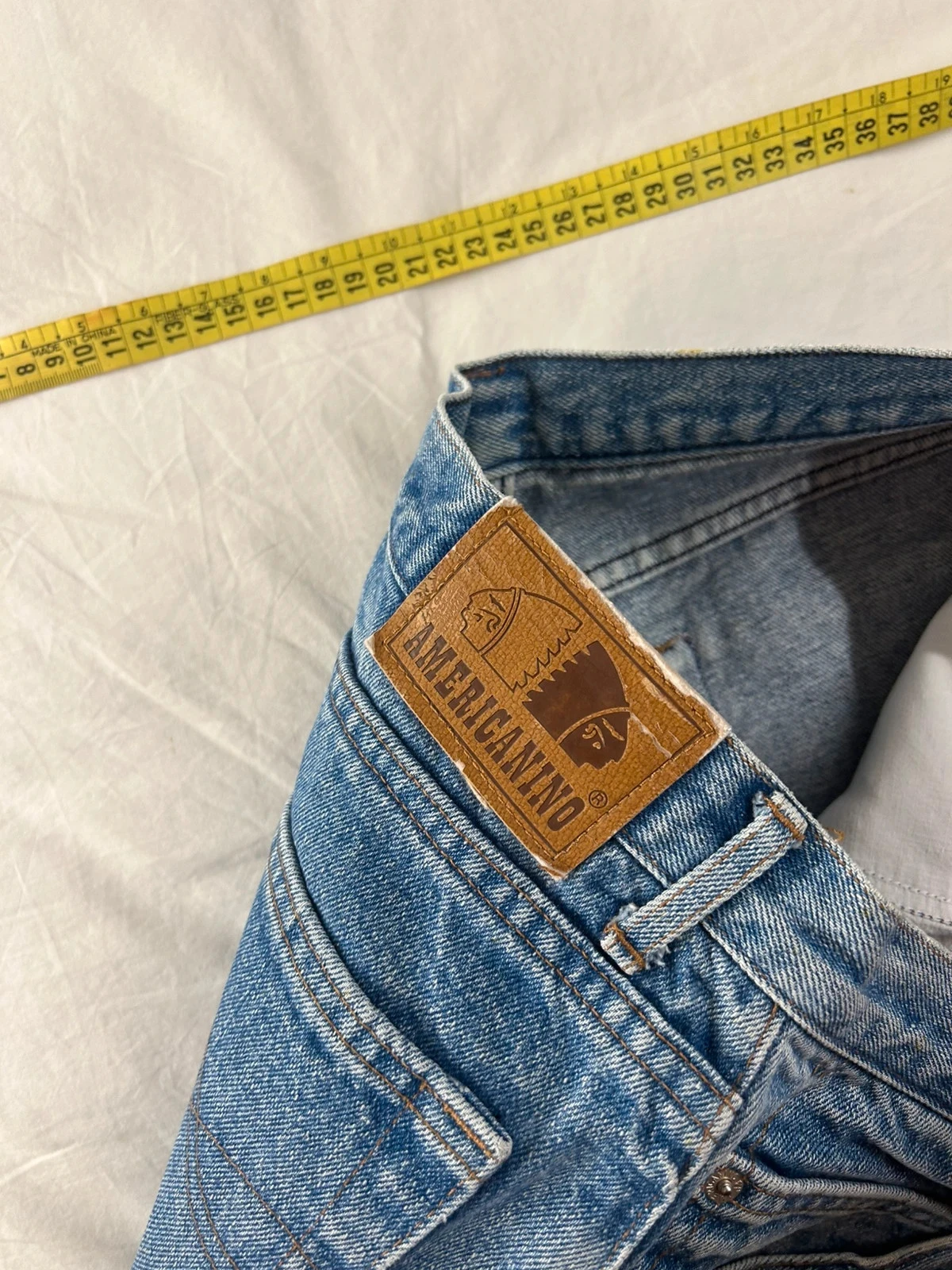 Light blue americanino vintage straight jeans size 31 – photo 9